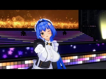 【COM3D2】青髪ポニテメイドさんで｢stellar my tears｣