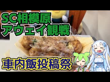 【車内飯投稿祭】SC相模原サポーターによるモンテディオ山形戦アウェイ観戦旅 その3【スタグル】
