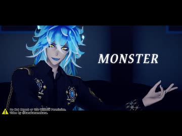【MMDツイステ】MONSTER【イデア】