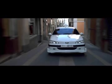 TAXi プジョー406 vs ベンツ500E 【大塚明夫Ver】