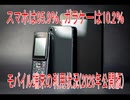 【動画News】スマホは95.9％、ガラケーは10.2％…モバイル端末の利用状況(2026年公開版)(2026/07/13)