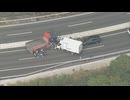 ダンプカーが逆走しトラックと正面衝突か　トラックの運転手が死亡　福岡県篠栗町・八木山バイパス