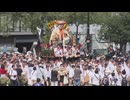【博多祇園山笠】舁き山笠が博多の街を出て天神地区へ　福岡市で「集団山笠見せ」
