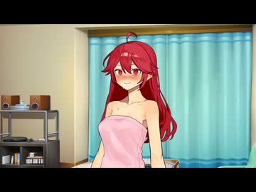 テトさんが太もものロゴを見せてくれる