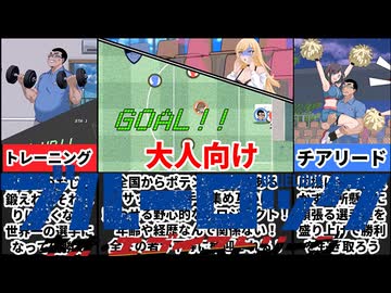【NTRサッカー】年齢や経歴なんて関係ない！初心者おじが世界１のサッカー選手を目指すゲームがヤバすぎたｗ[大人向け同人ゲーム紹介]