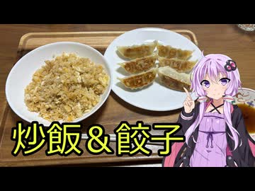 結月ゆかりと炒飯＆餃子を作る