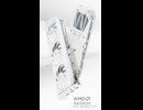 【新製品】こだわりのデザインを採用したホワイトカラ－3連ファンモデル「Hellhound Spectral White Radeon RX 9060 XT」の仕様を調べてみた。