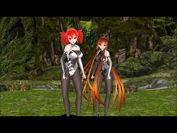 【MMD】偽物人間40号【重音テト】