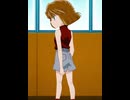 【AIパンチラアニメ】灰◯哀風チラ