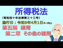 聴いて覚えて。音読します！　所得税法　第五編　雑則 第二章　その他の雑則　を『VOICEROID2 桜乃そら』さんが音読します（施行日 令和8年4月1日　バージョン）