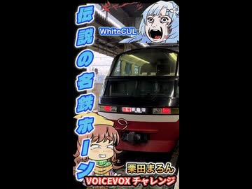 ボイボの濃い二人で、伝説の名鉄ホーンを再現してみた件