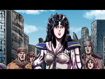 Animatica「北斗の拳 拳王軍ザコたちの挽歌」　第14話　荒野に咲く、一輪のふぁ～んなぁ！