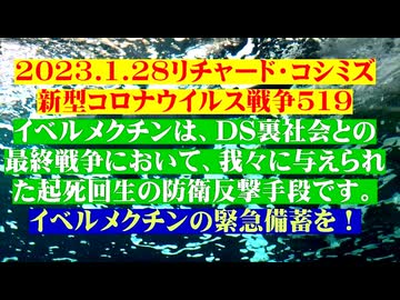 【2023年01月28日 ：『 リチャード・コシミズ「 Internet Lecture 」｟ 新型コロナウイルス戦争 ５１９ ｠｟ RK LIVE ｠｟ 改良版 ｠』】