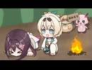 【JumpKing】ござるを信じて大ジャンプしてしまったあずきち【手描きホロライブ/AZKi/風真いろは】