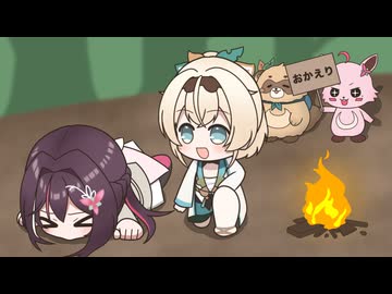 【JumpKing】ござるを信じて大ジャンプしてしまったあずきち【手描きホロライブ/AZKi/風真いろは】
