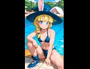 水着姿のパシフィカちゃん