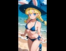 水着姿のパシフィカちゃん