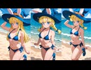 水着姿のパシフィカちゃん
