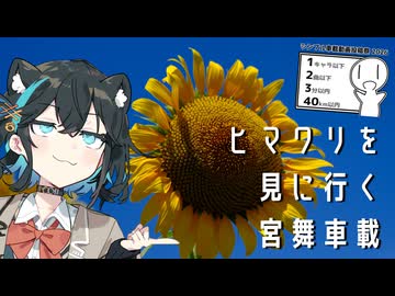 ヒマワリを見に行く宮舞車載【シンプル車載動画投稿祭】