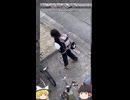 堺市でバイク窃盗未遂 激写