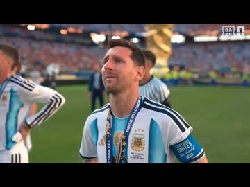 ワールドカップ決勝　スペイン vs アルゼンチン