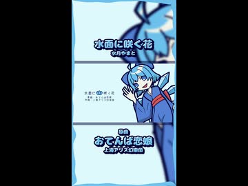 【第18回東方ニコ童祭】水面に咲く花│おてんば恋娘