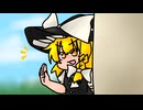 【再】霊夢と魔理沙の湯呑み掃除大作戦笑