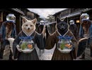 見た目も涼し気な金魚鉢の中のゾンビ(餓鬼)たち！【Fox＆Jackal】キツネと山犬が金魚鉢を使った法術！？でゾンビ(餓鬼)たちを無力化してノックダウン！