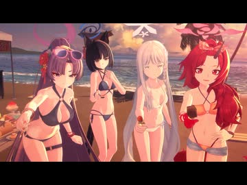 ブルーアーカイブ 2026海の日動画（2本連結） #ブルアカサマー2026
