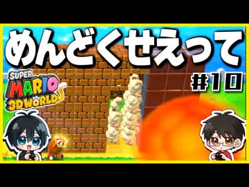 【#10】3D世界での横スクアクション【スーパーマリオ3Dワールド】