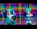 ＭＭＤ、ミク、計2人、で、ノウ‘‘ァ