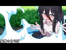 猛暑の白うさぎ