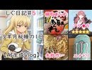 【しぐ日記　Day5】　沙羊月秘睡の１日　綱あられ×ブルアカ×ラーメンの失敗とは？　※今月いっぱい動画投稿おやすみのお報せ　【AI生成Vlog】