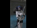 【FF14 エモート】青魔道士「戦いに備える」
