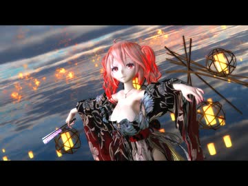 【MMD】千盏 ‐ 宵に咲き誇る螺鈿百花繚乱【重音テト／Tda式改変】