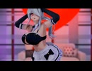 [MMD] HAKU Maid Suit (弱音ハク) - Yeah oh ahhh oh!