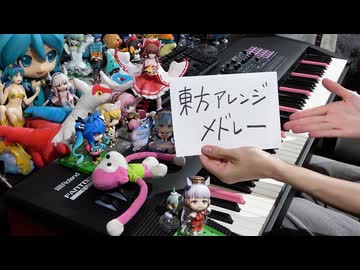 東方アレンジ曲をメドレーにして弾いてみた【ピアノ】
