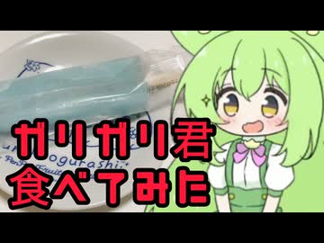 【夏に食べると美味すぎる】すみっコぐらしのお皿でガリガリ君、食べてみたずんだもん