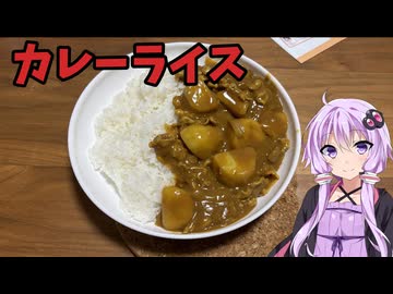 結月ゆかりとカレーを作る
