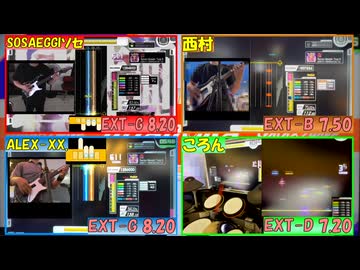 【GITADORA】Ramen Messiah: Type B EXT-G、EXT-B、EXT-D【プレイ動画】