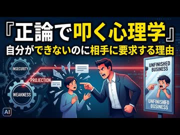 「自分は棚に上げて人に求める人」の裏にある危険な心理構造