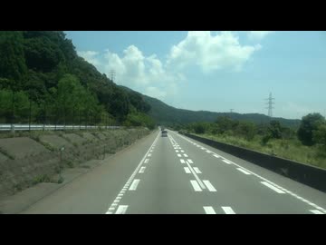 【視点が】【前面展望】JR高速バスグラン昼特急2号 甲南パーキングエリア→道の駅もっくる新城(20260721)【高い】