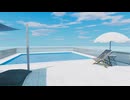 【VRChatワールド紹介】Rooftop Pool