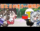 【たぬき】目が逢う瞬間（ルーラーシップ、ヒシミラクル）【ウマ娘】