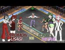 VOICEVOXプロレスリング 夏季興行第三試合 あんこもん、中国うさぎ vs 東北ずん子、四国めたん タッグチームトーナメントBブロック代表決定戦【ファイプロワールド】