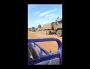 Russian convoy—presumably the one unloaded by the Britnev at the port of Lomé in Togo