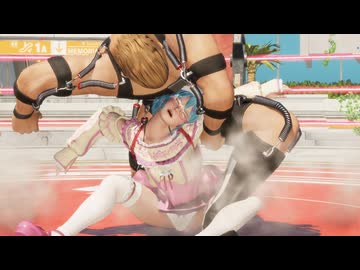 DOA6LR nico vs バース 2　Scientist's Holiday/猫しっぽの周波数 コス 白