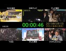 2019_04_30≫05_01 「平成」から「令和」改元の瞬間 【主要各局同時映像記録】