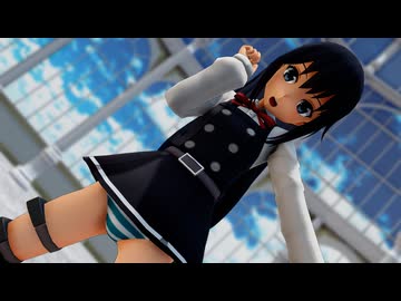 【MMD艦これ】駆逐艦朝潮でメランコリック* C.S.Portリアレンジ *