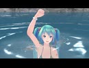 【MMD】初音ミクが恐怖のハイダイビングに挑戦！
